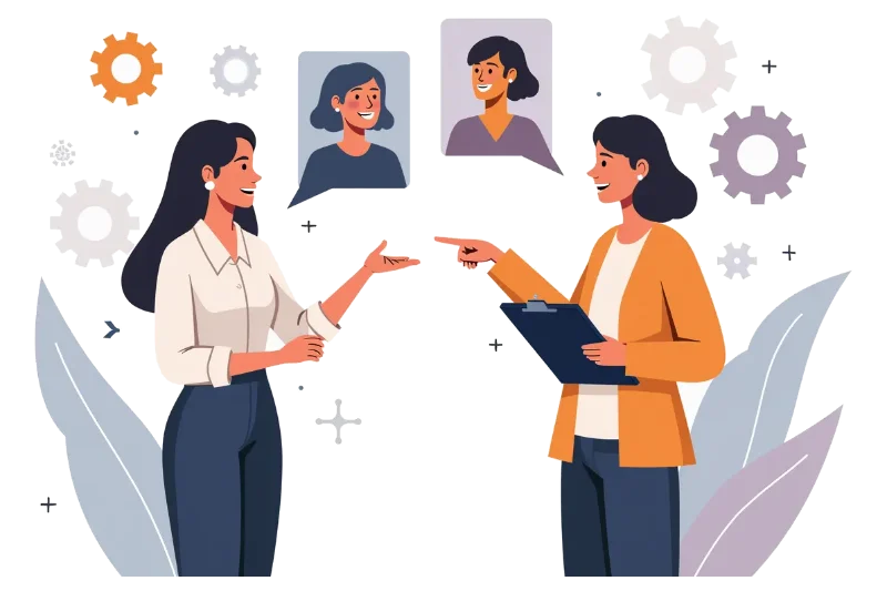 Illustration über Evelyn Berger