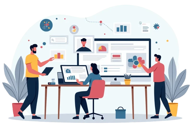 Illustration Jahresabschluss